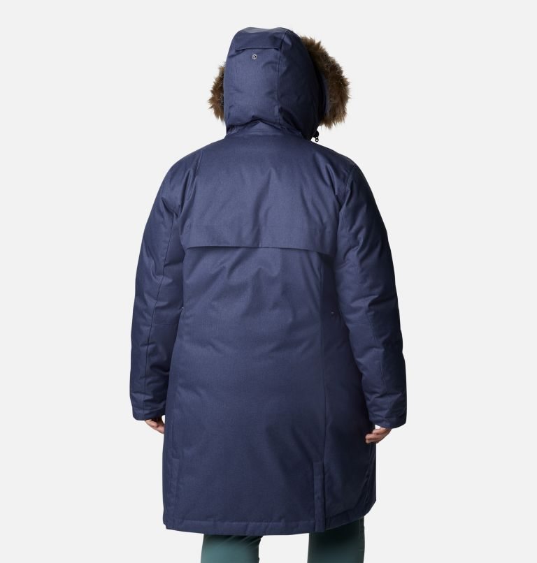 Jachete Parka Columbia Juniper Ridge Omni-Heat Infinity Down Dama Bleumarin | Plus Size QJ80719MZ